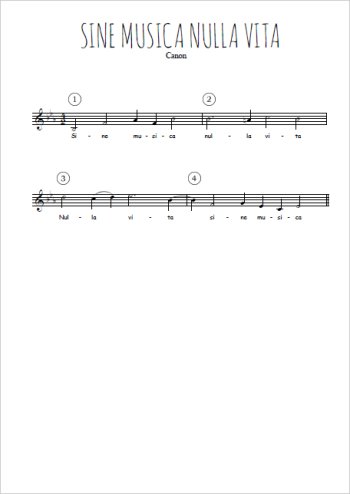 Sine musica nulla vita